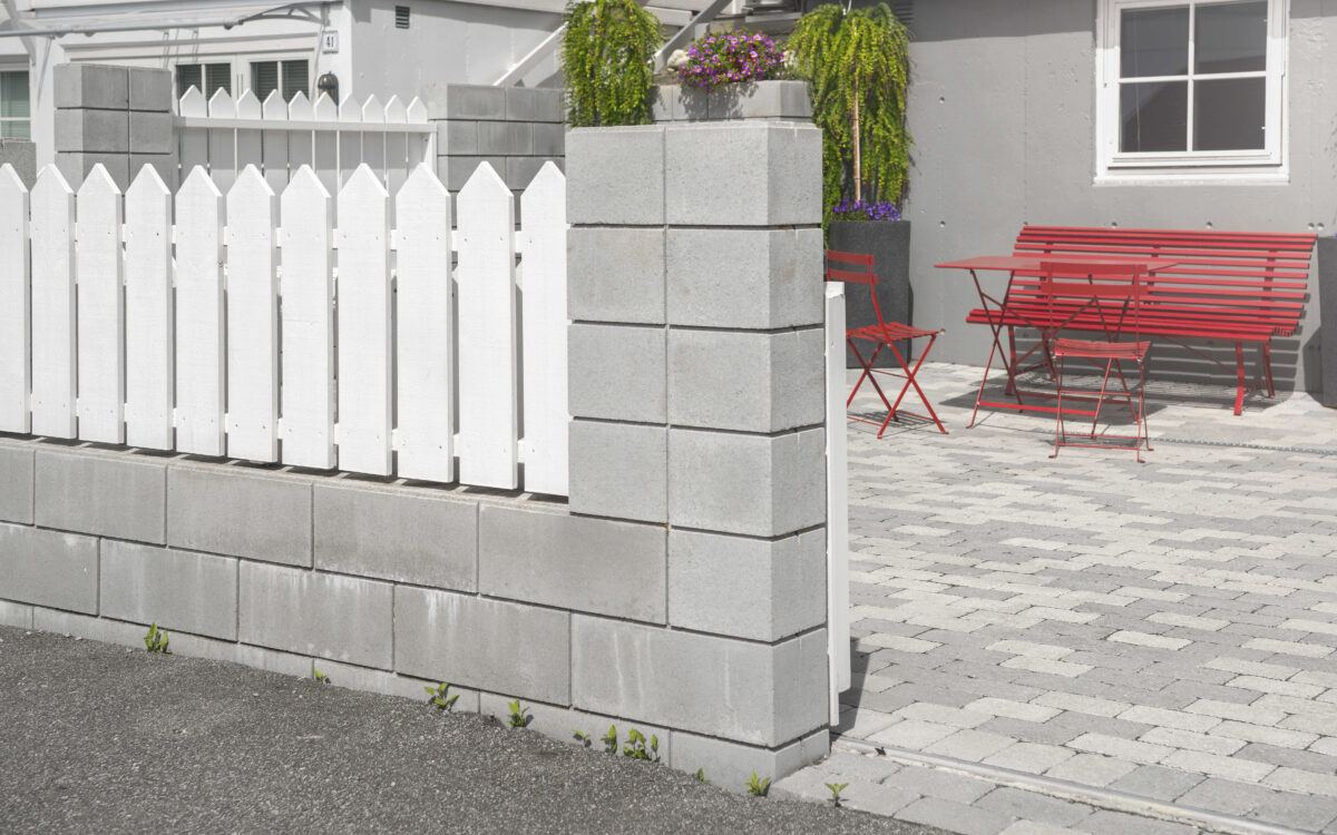 Stemningsfull idyll med Multiblokks belegningsstein og Forskalingsblokker 5