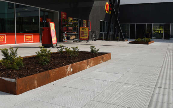 Gangbanehelle Aktiv børstet med ledeheller