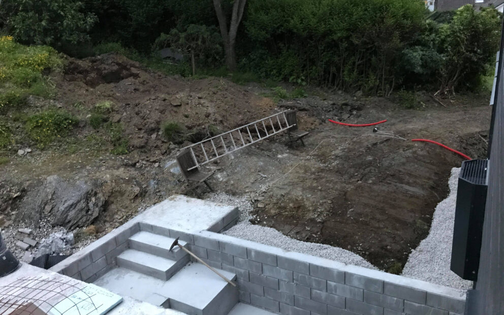 Forskalingsblokk til garasje ble bra 24