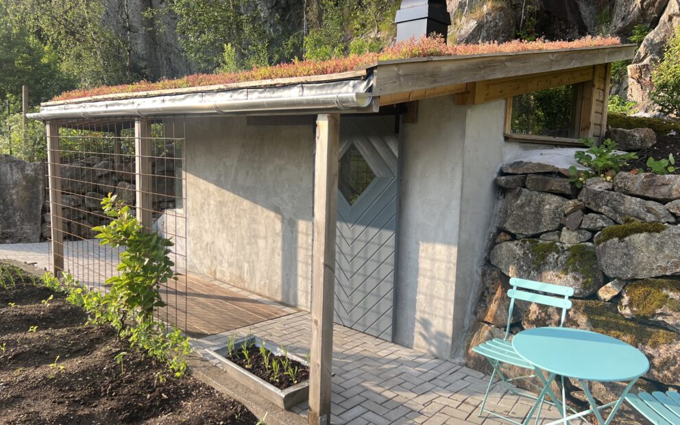 Forskalingsblokker til privat badstue 15