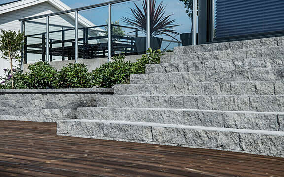 Trappetrinn Splitt Multiblokk Aktiv Hage Anlegg