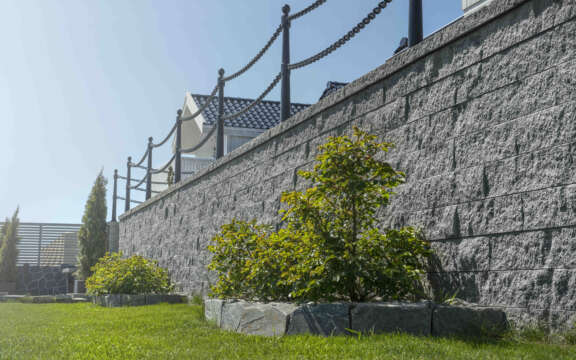 Forskalingsblokk splitt, rett mur