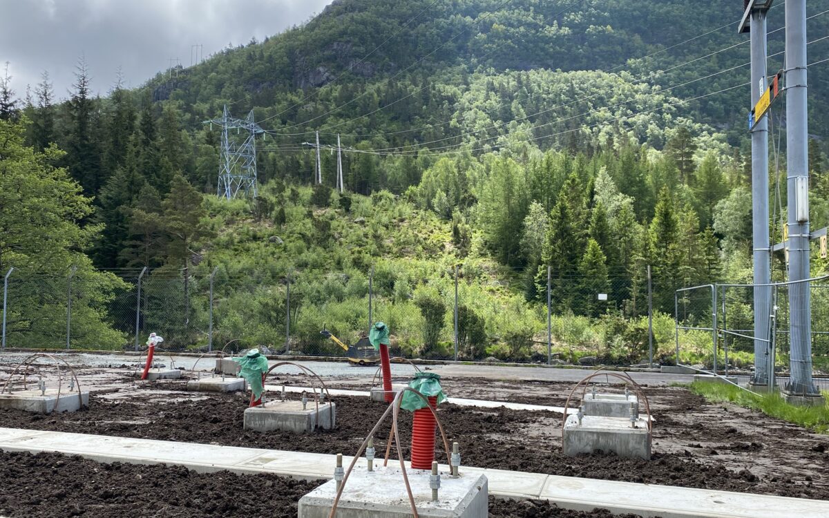 Skjævelands bløtstøpte kabelkanaler i Dalen 5