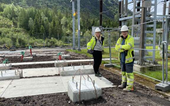 Skjævelands bløtstøpte kabelkanaler i Dalen 13