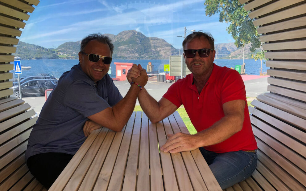 Kameleon montering Forsand 1