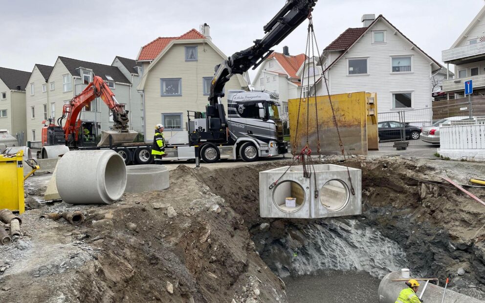 Nordbø Maskin kummontasje 6