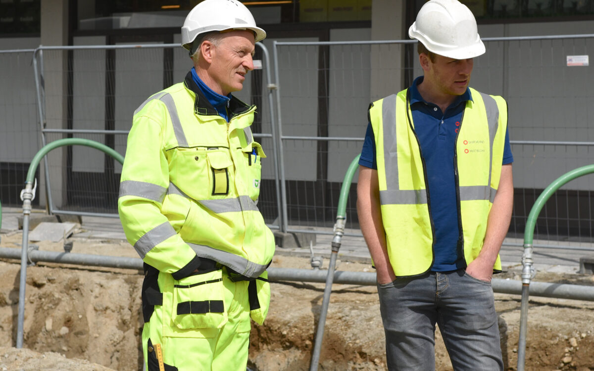 VA arbeid Sandnes sentrum 4