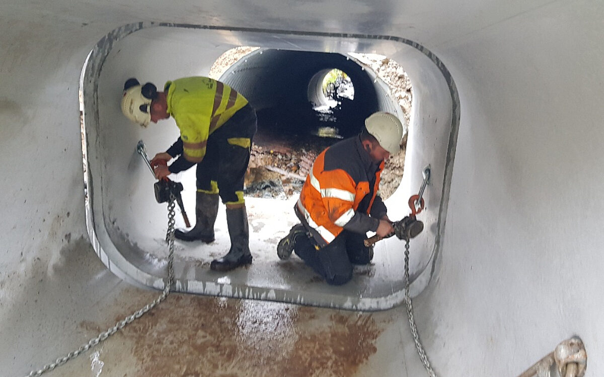 Box Culvert montasje Hommersåk 2