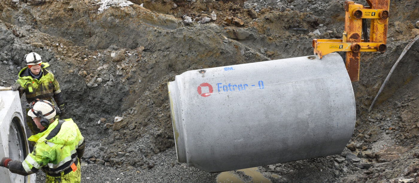 Fotrør Mellemstrand Klepp m Asplan Viak 9