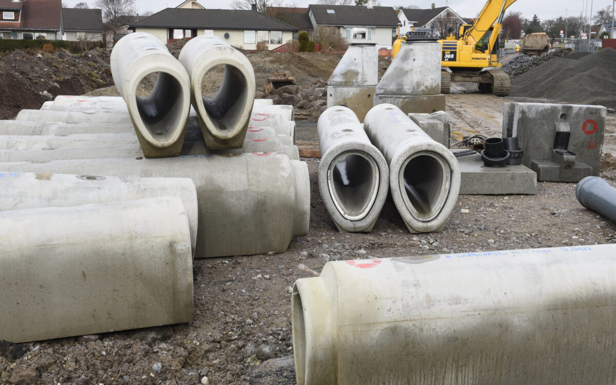 Massiv flomforebygging Vigrestad i Hå 6