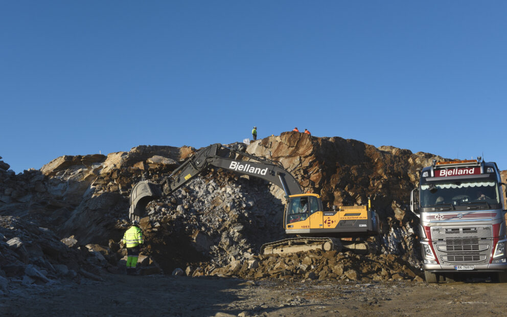Bjelland veiarbeid Sømmevågen 1