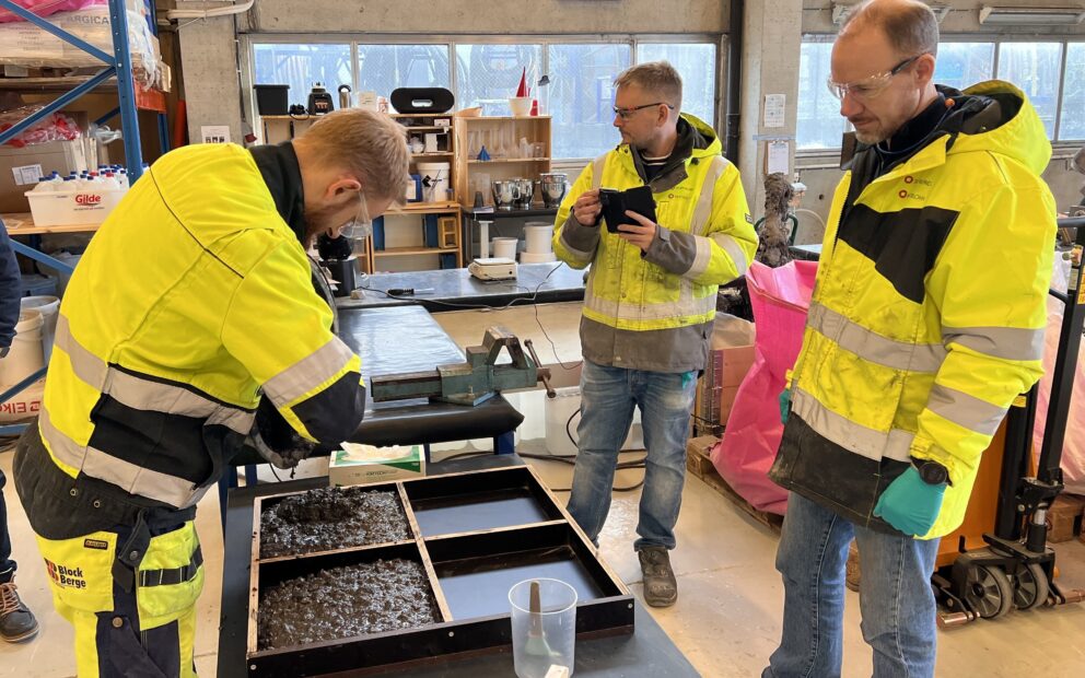 Saferock prøvestøp 2