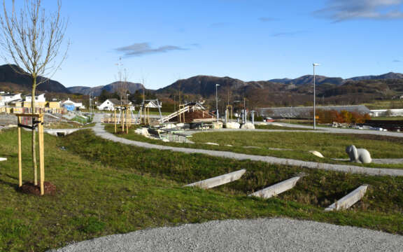 Blågrønn ov håndtering Hana 1